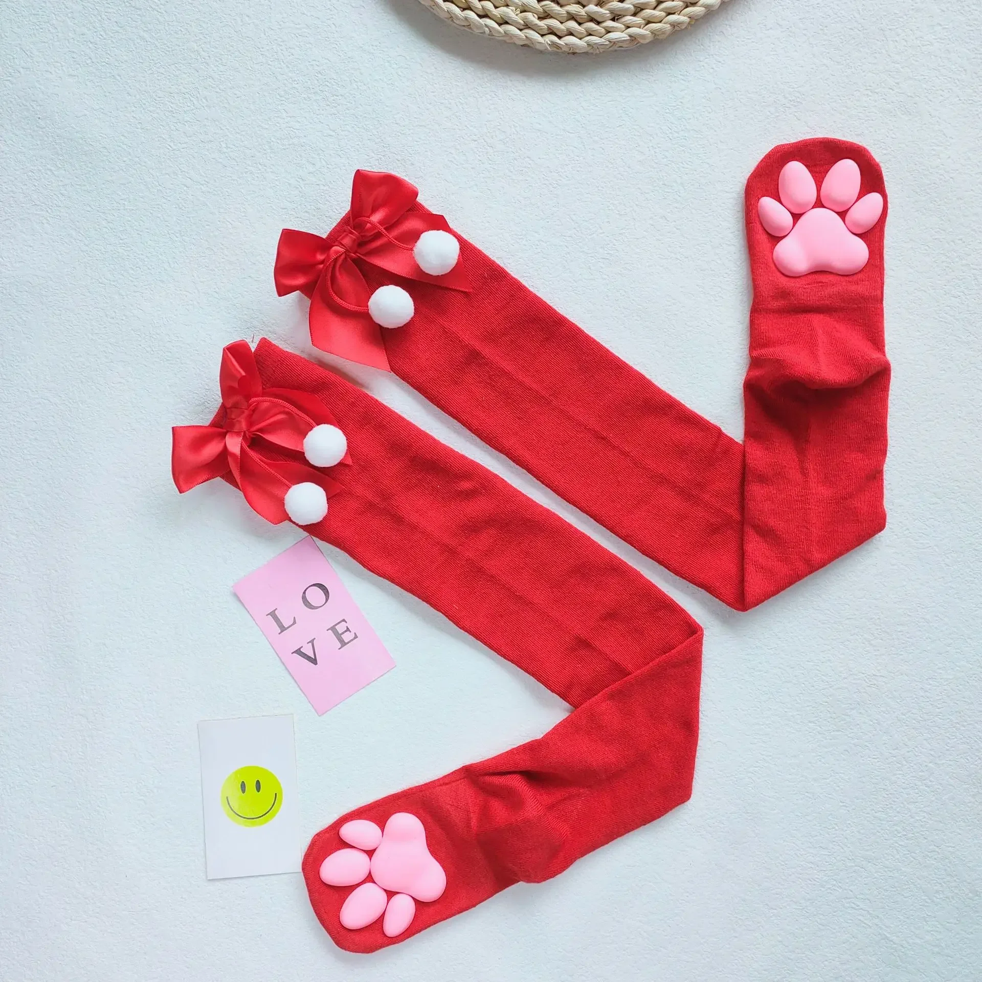 3D All Red Bow