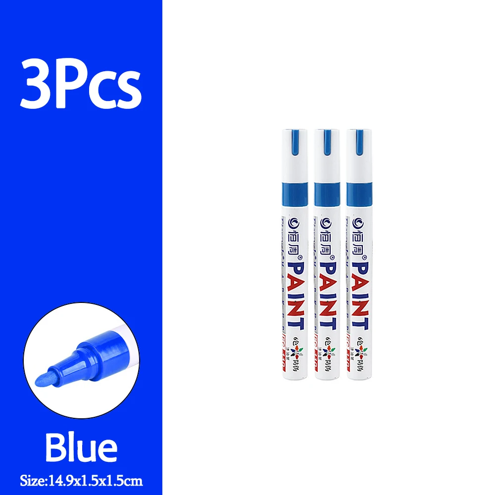 3pcs blue