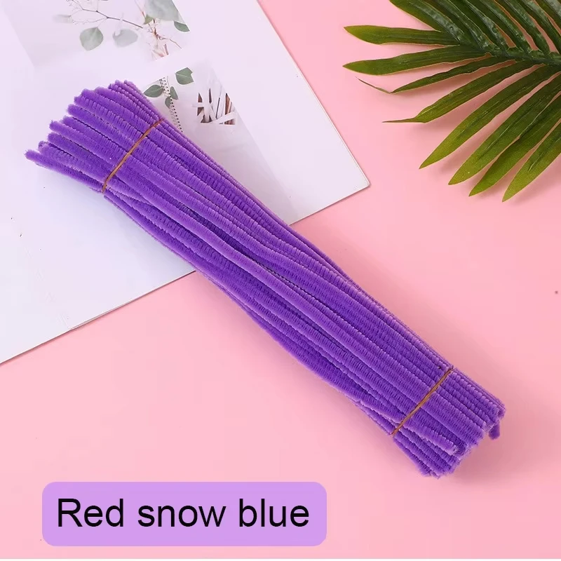 Red snow blue