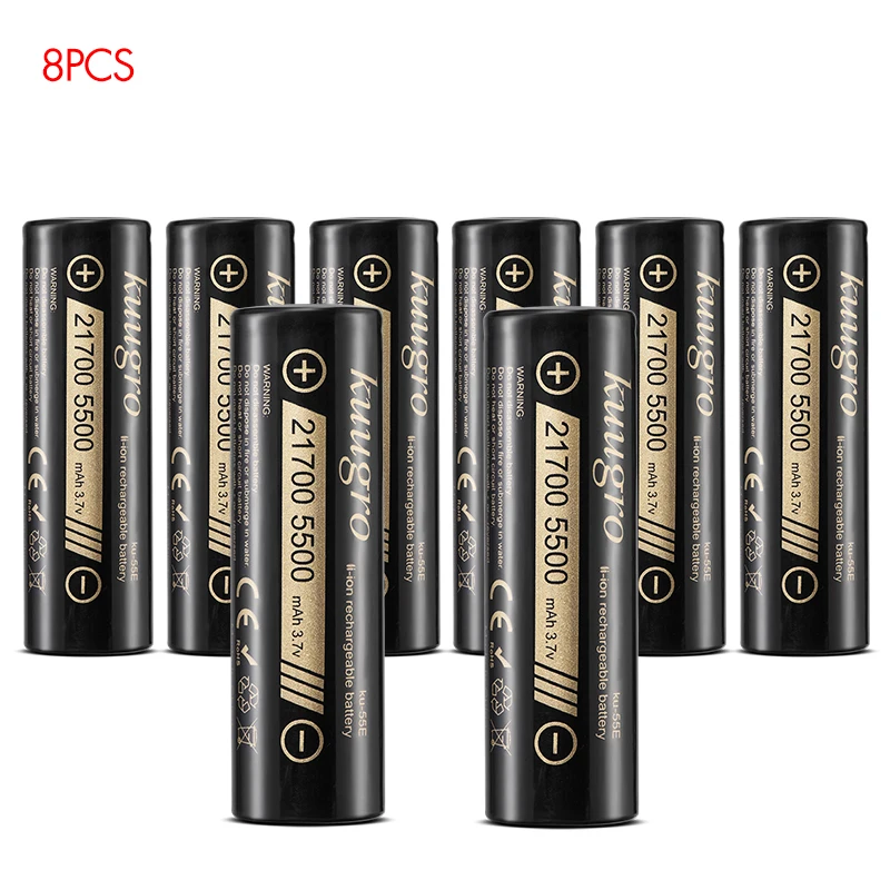 21700 5500mAh 8pcs