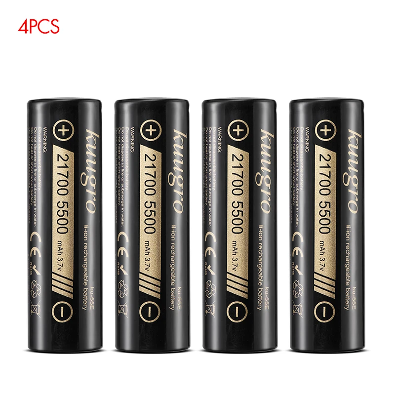 21700 5500mAh 4pcs