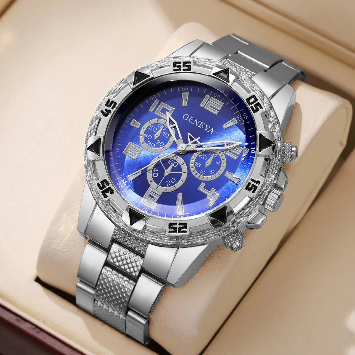 Silver Blue No Box