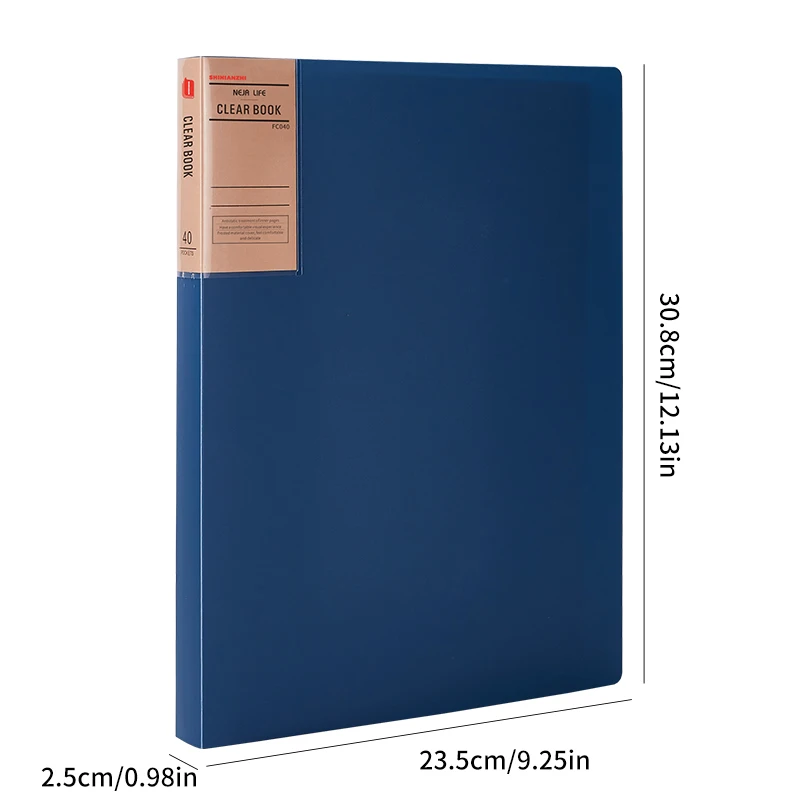 1pcs-Blue-40pages