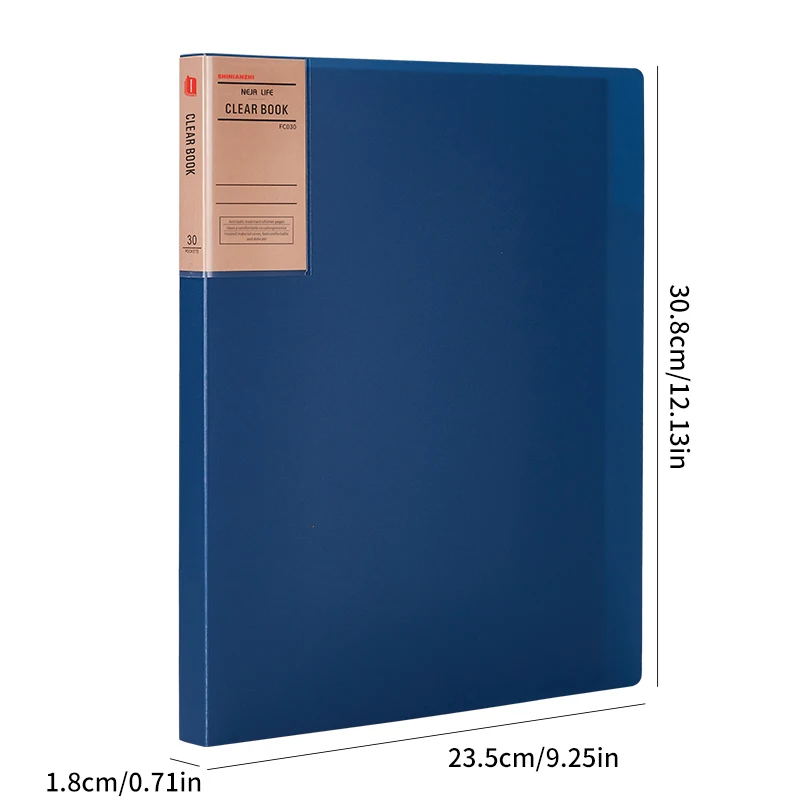 1pcs-Blue-30pages