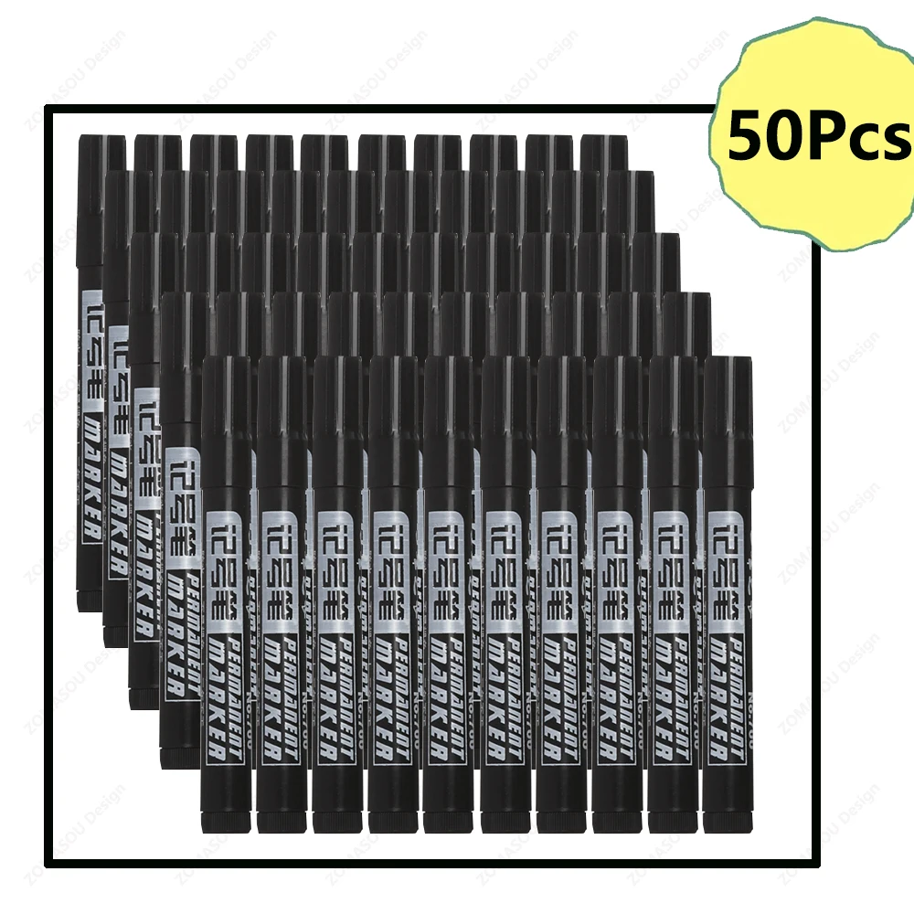 50Pcs Black