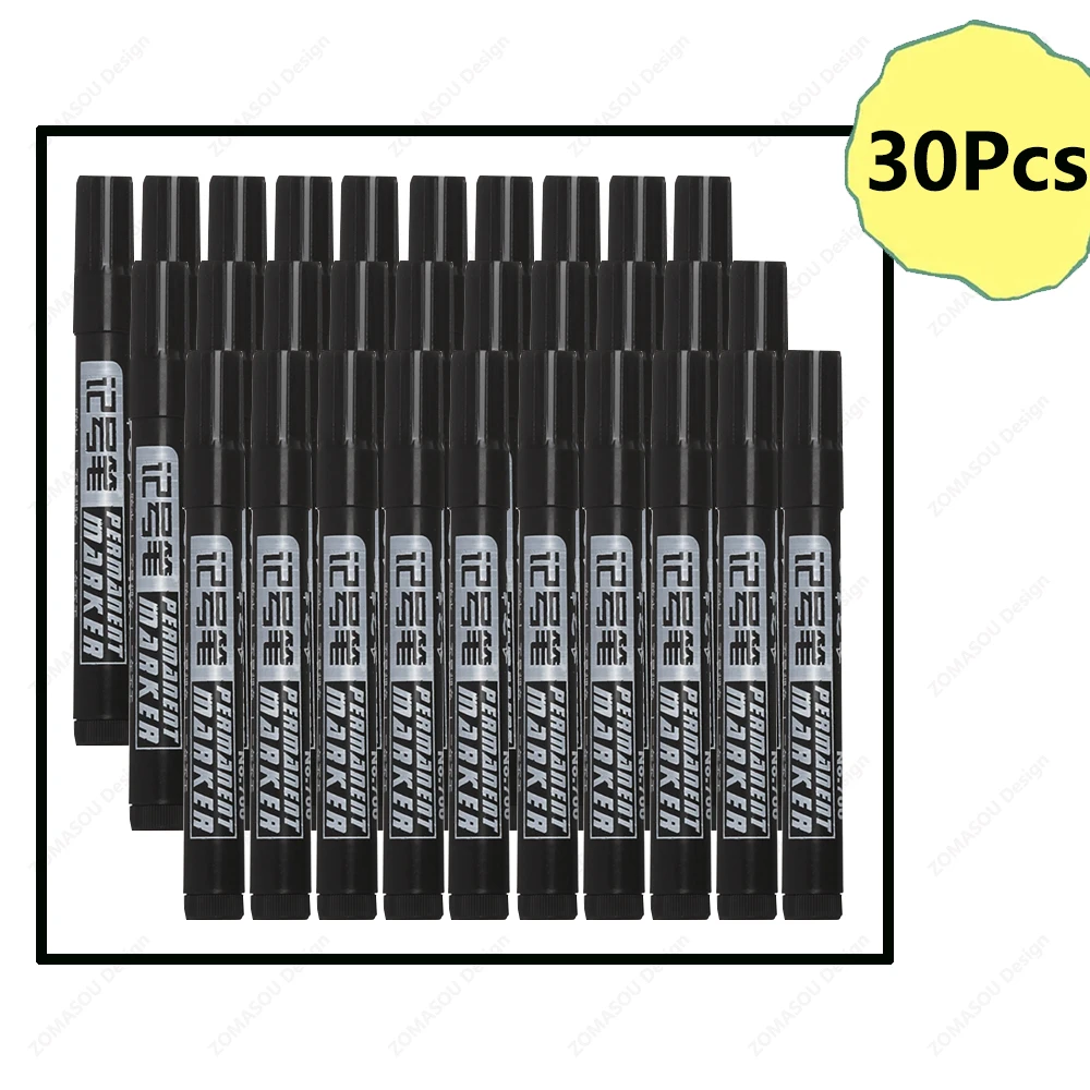 30Pcs Black