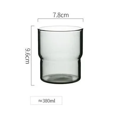 1 Tall Grey Glass