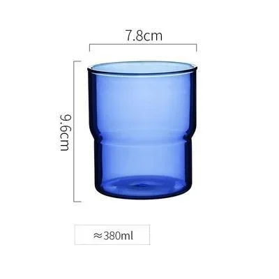 1 Tall Blue Glass
