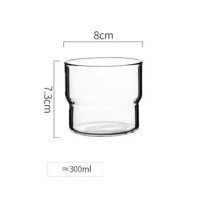 1 Short Clear Glass