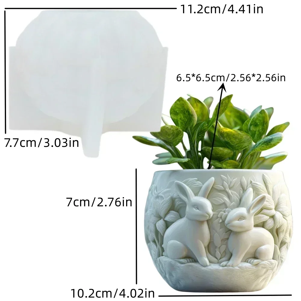 NO HZ rabbit mold