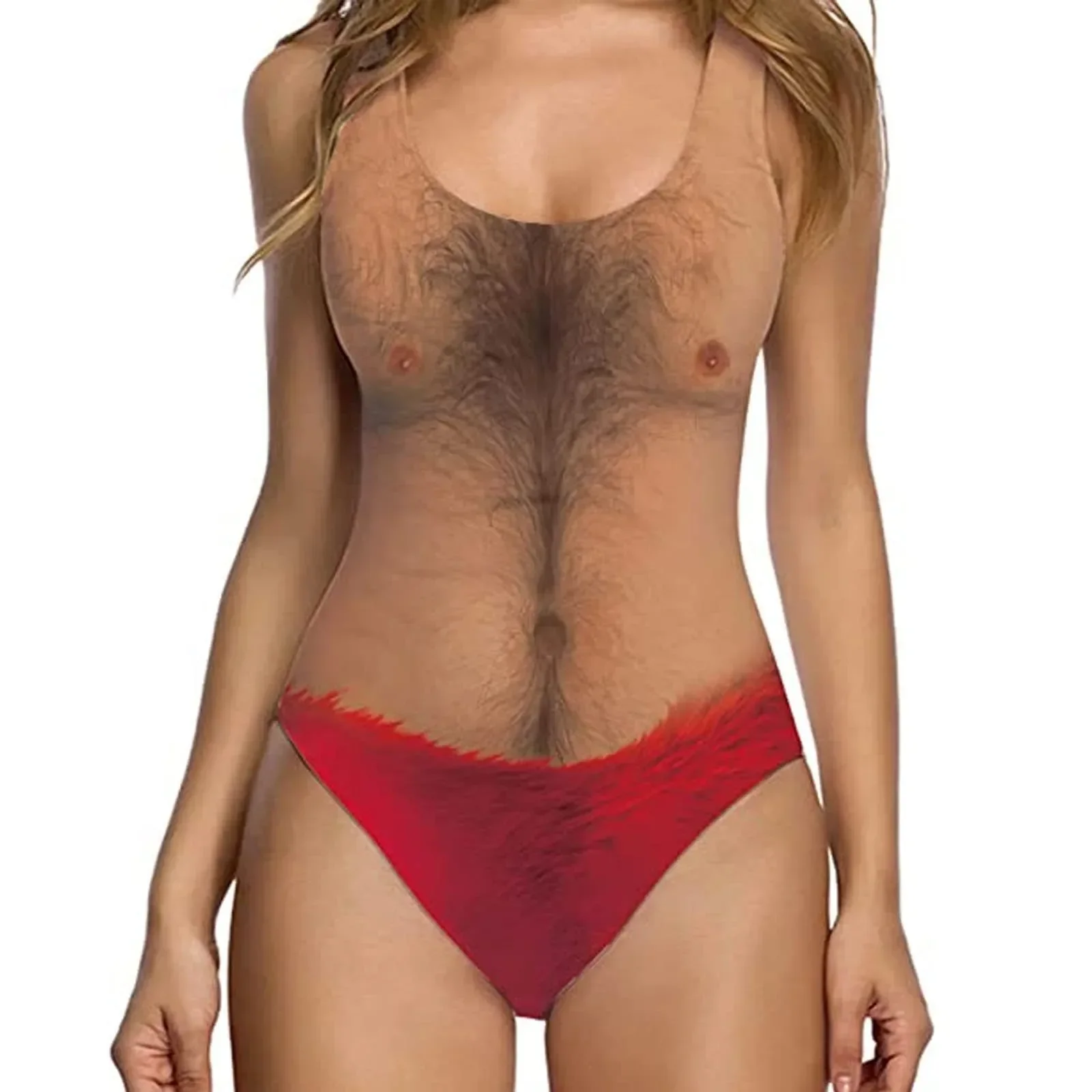 Red Swim Trunk