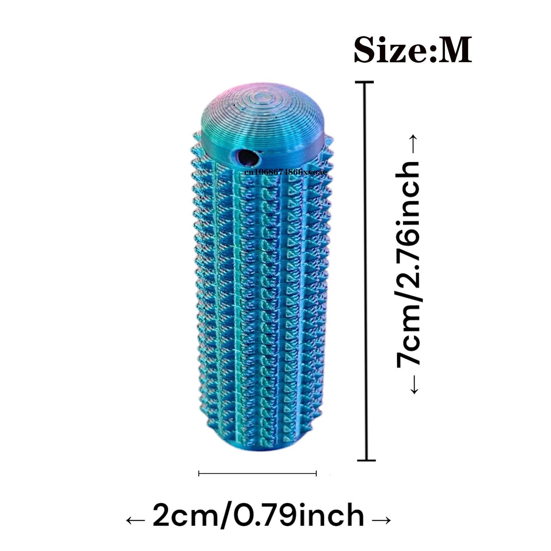 D-7cm Blue Cyan