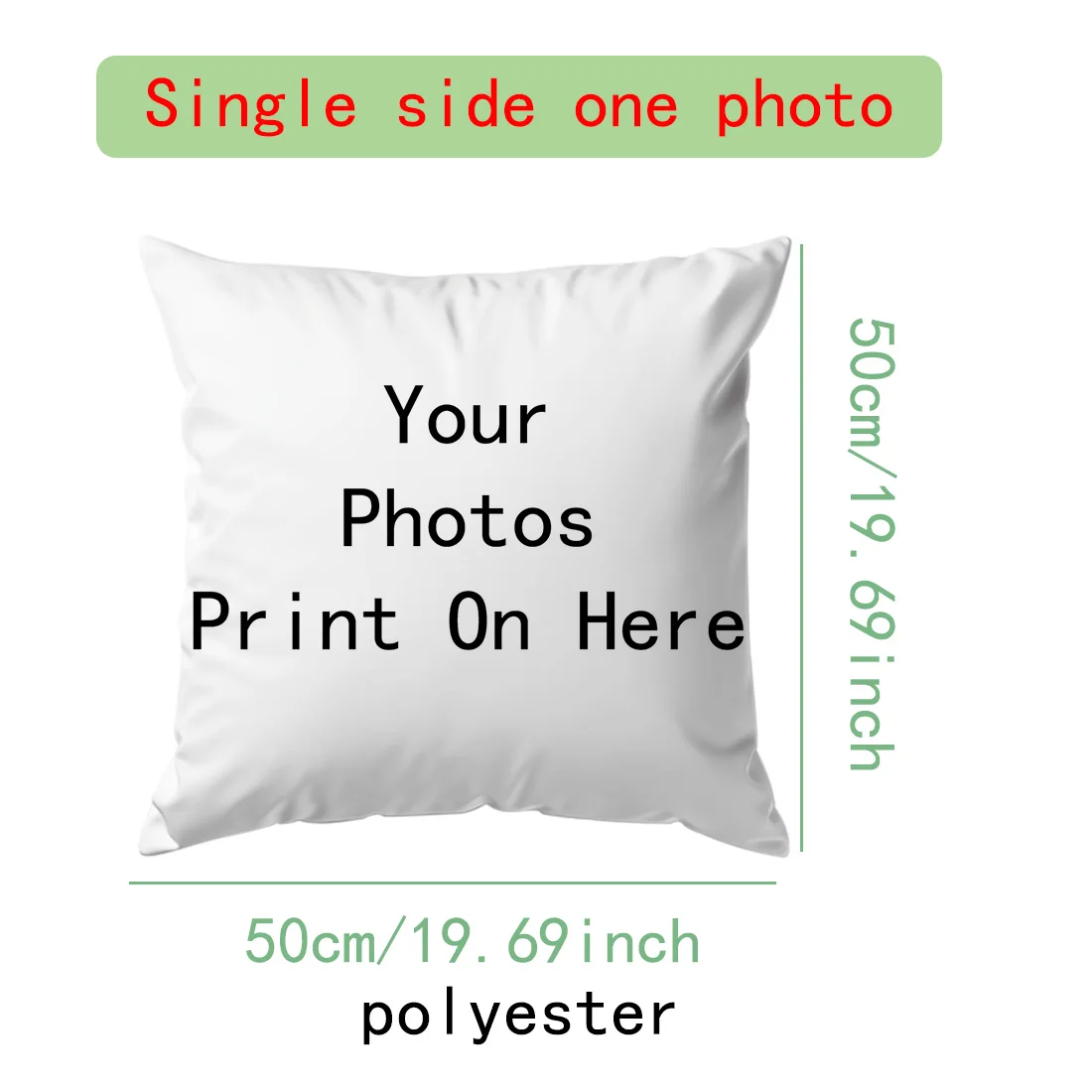 50x50cm-One side