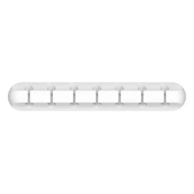 7 Clips White