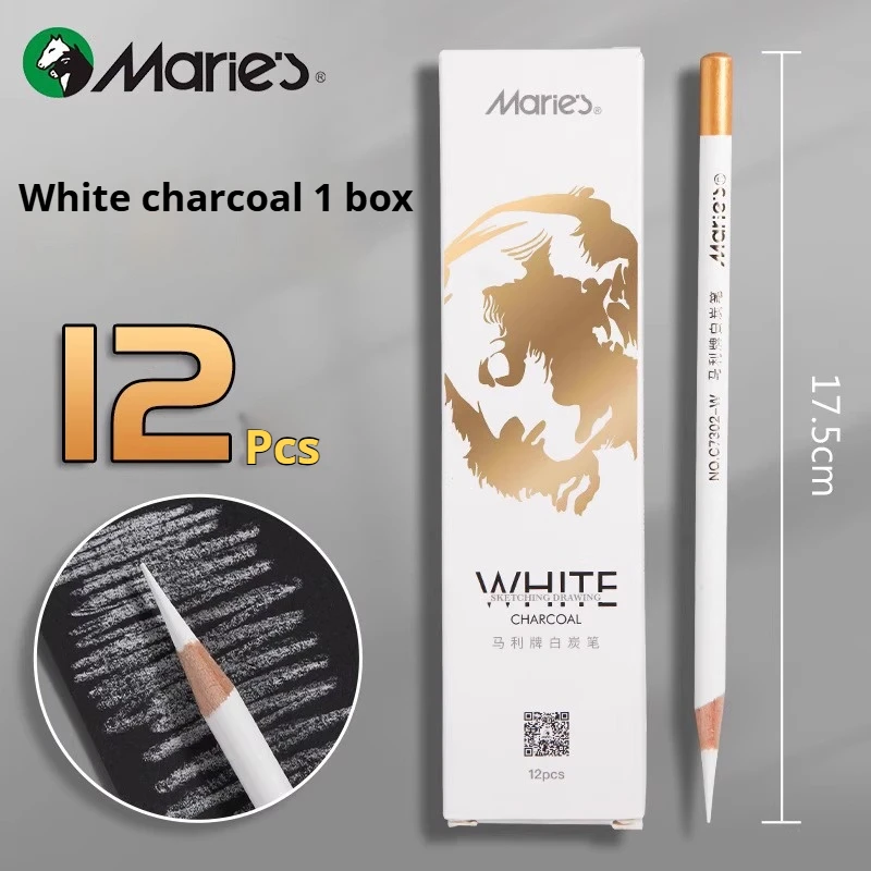 12Pcs white