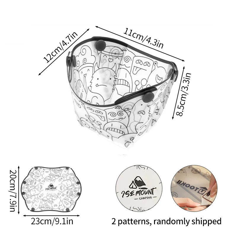 1pc Folding cup