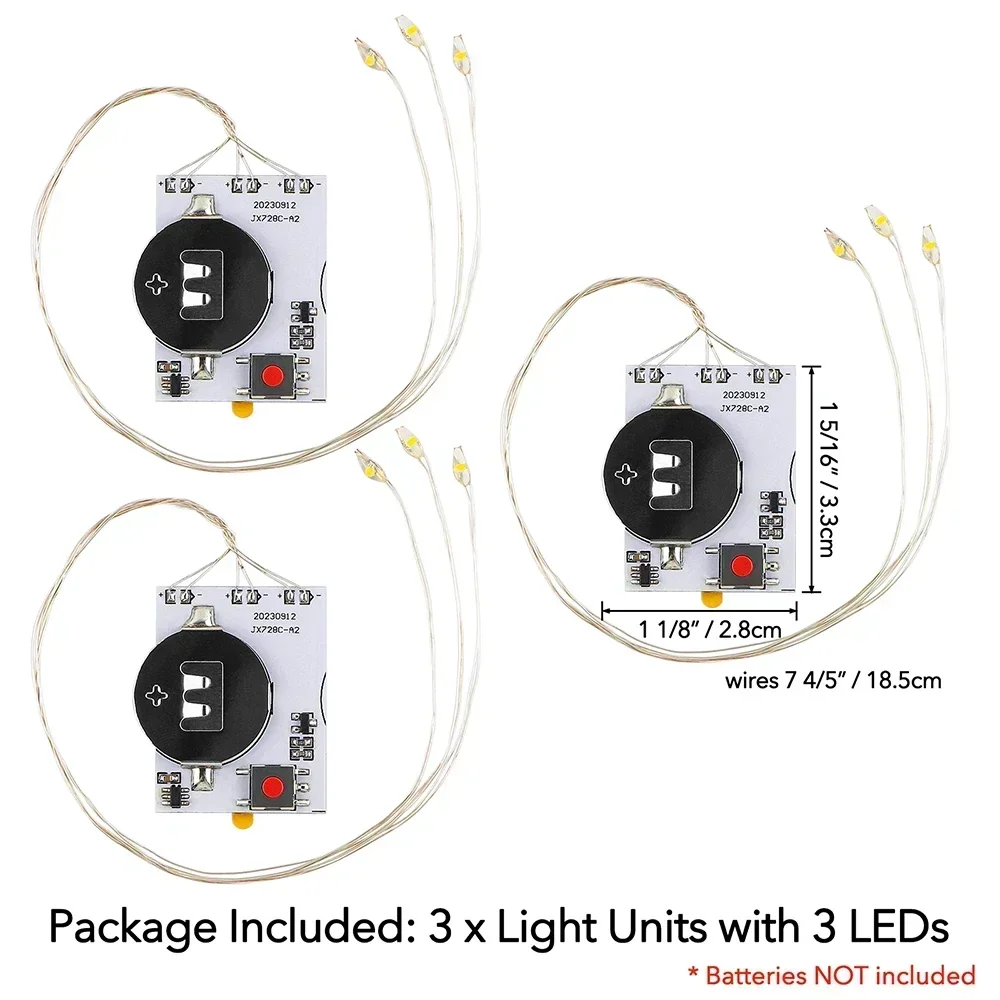 3pcs Lights