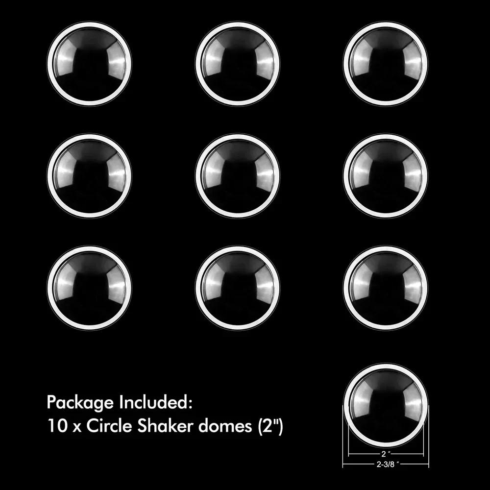 10Pcs Circle Shaker