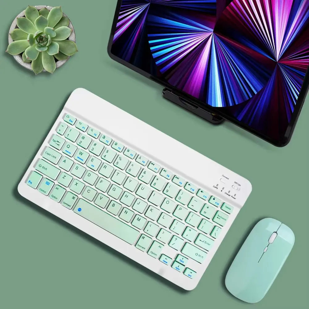 Green and mouse