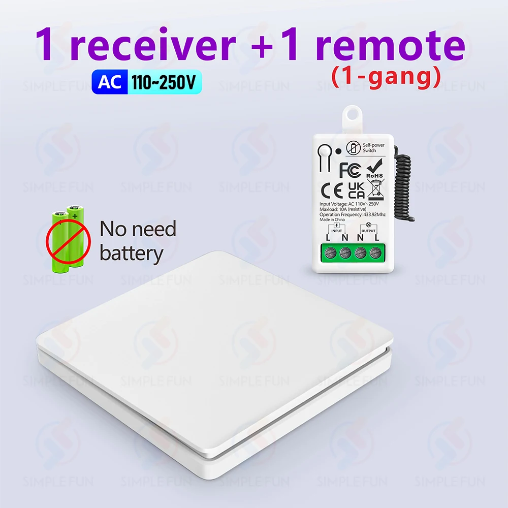 1Receiver 1Remote
