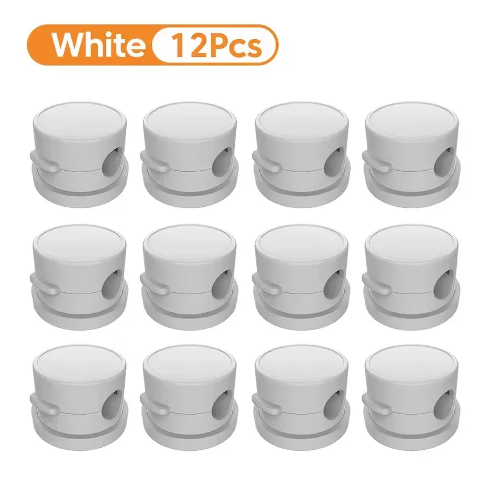 White 12PCS