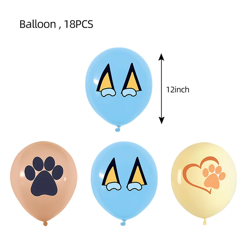 18pcs balloons