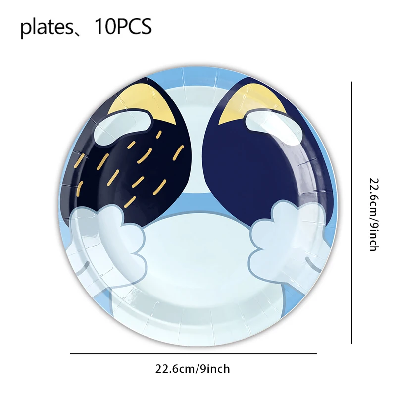 10pcs 9inch plates
