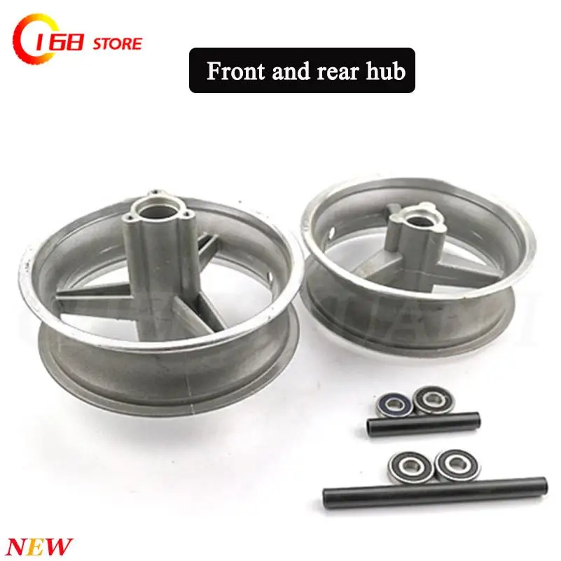 Front and rear hub