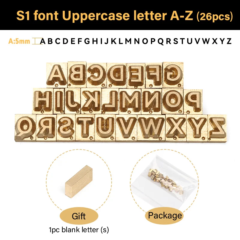 S1 Upper A-Z(26pcs)