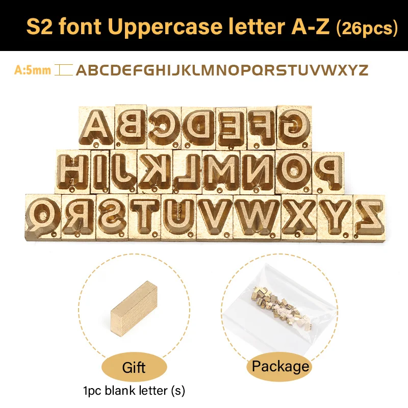 S2 Upper A-Z(26pcs)