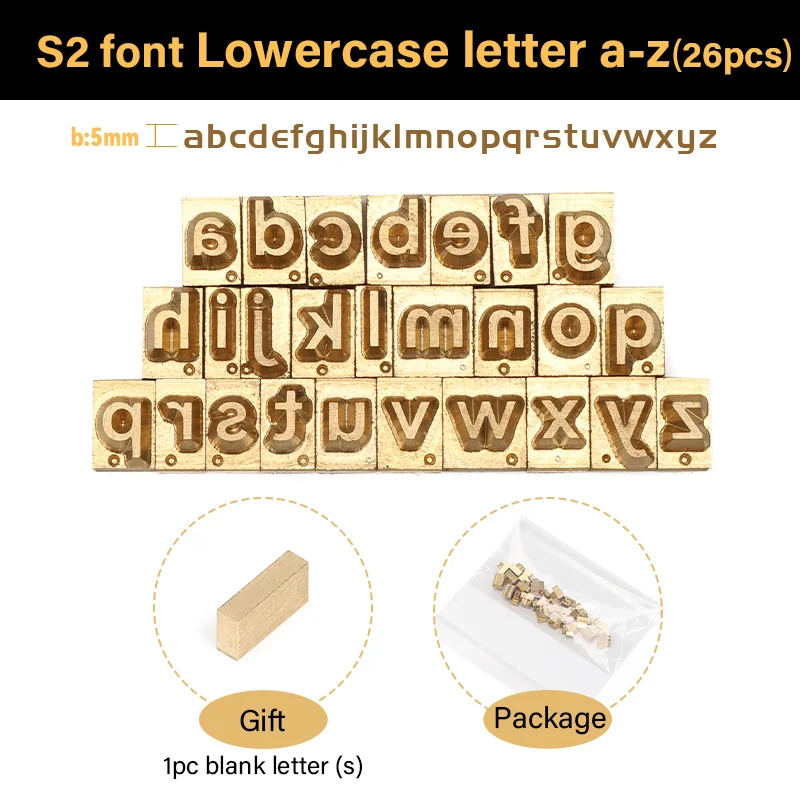 S2 Lower a-z(26pcs)