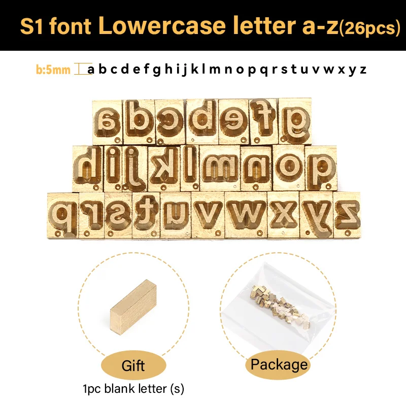 S1 Lower a-z(26pcs)