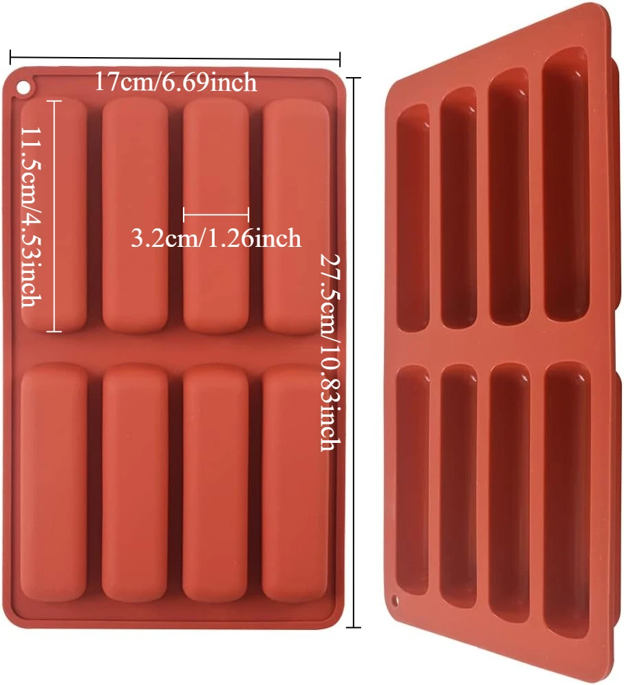 2pcs 8Cavity