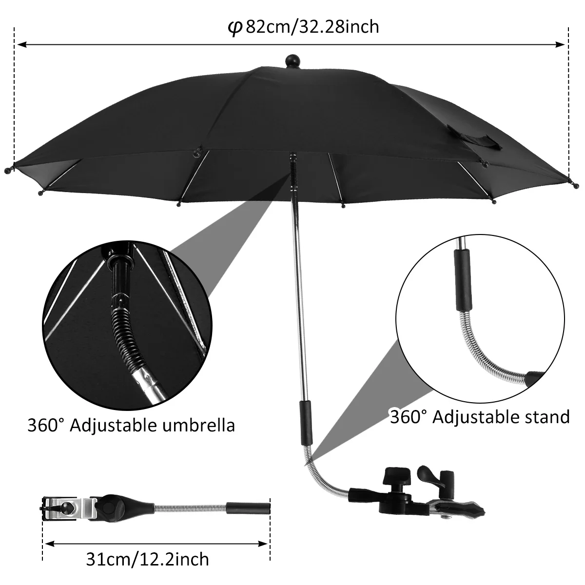 Black 82cm A