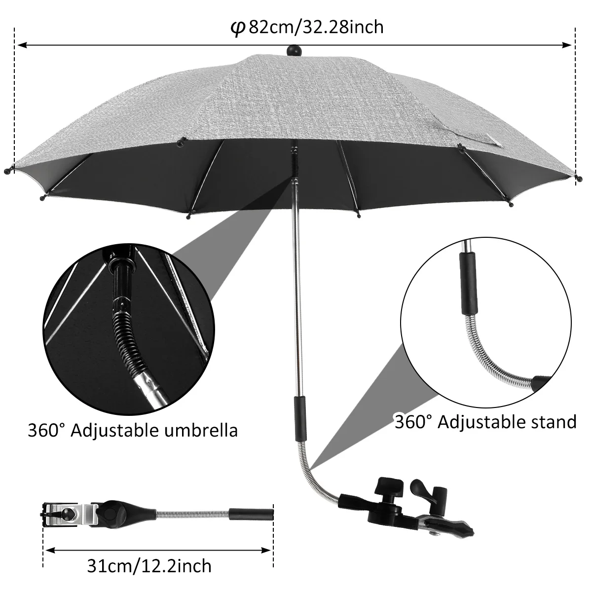 Grey 82cm A