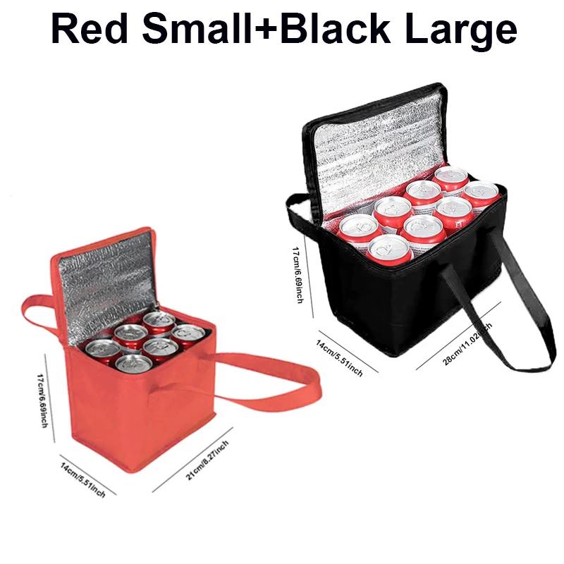 132E-Red S Black L