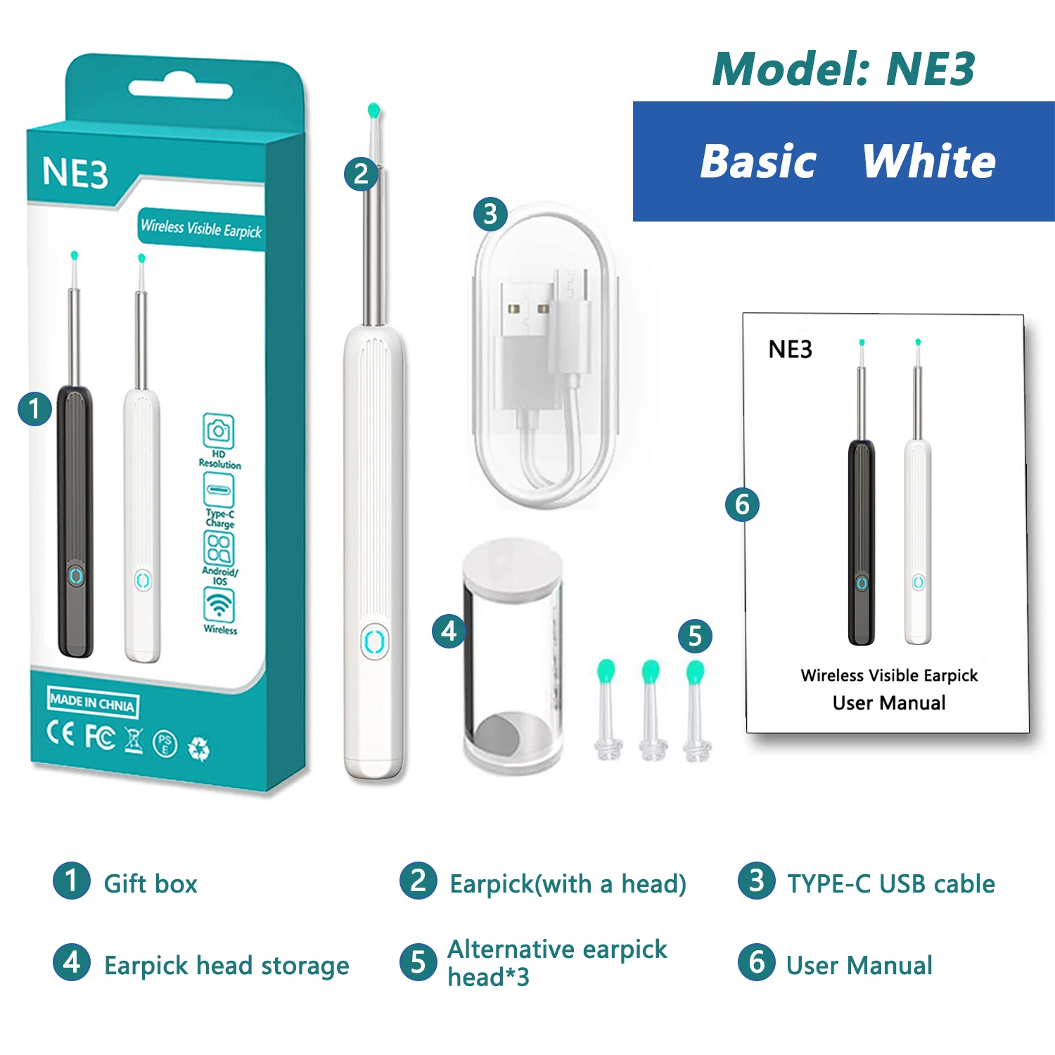 NE3 Basics White