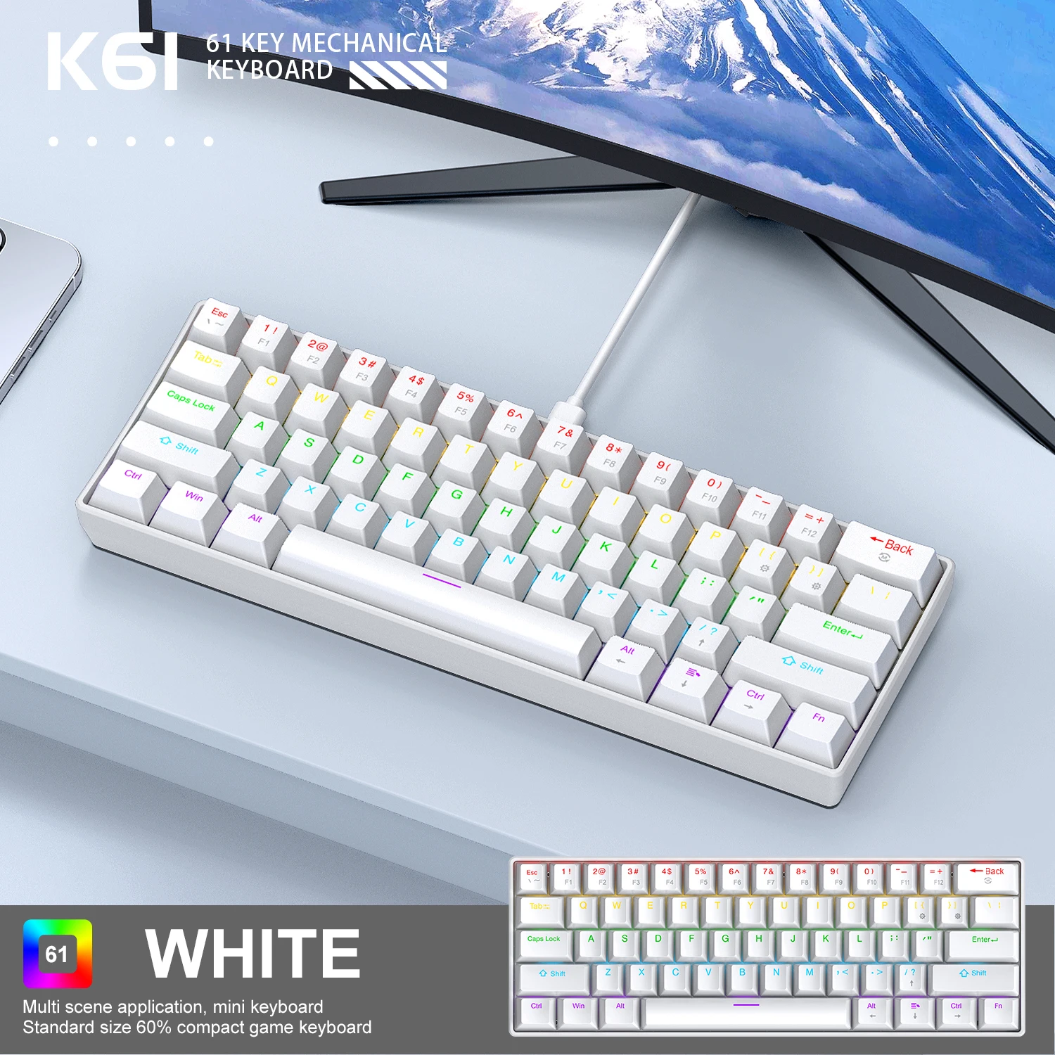 K61-Whtie