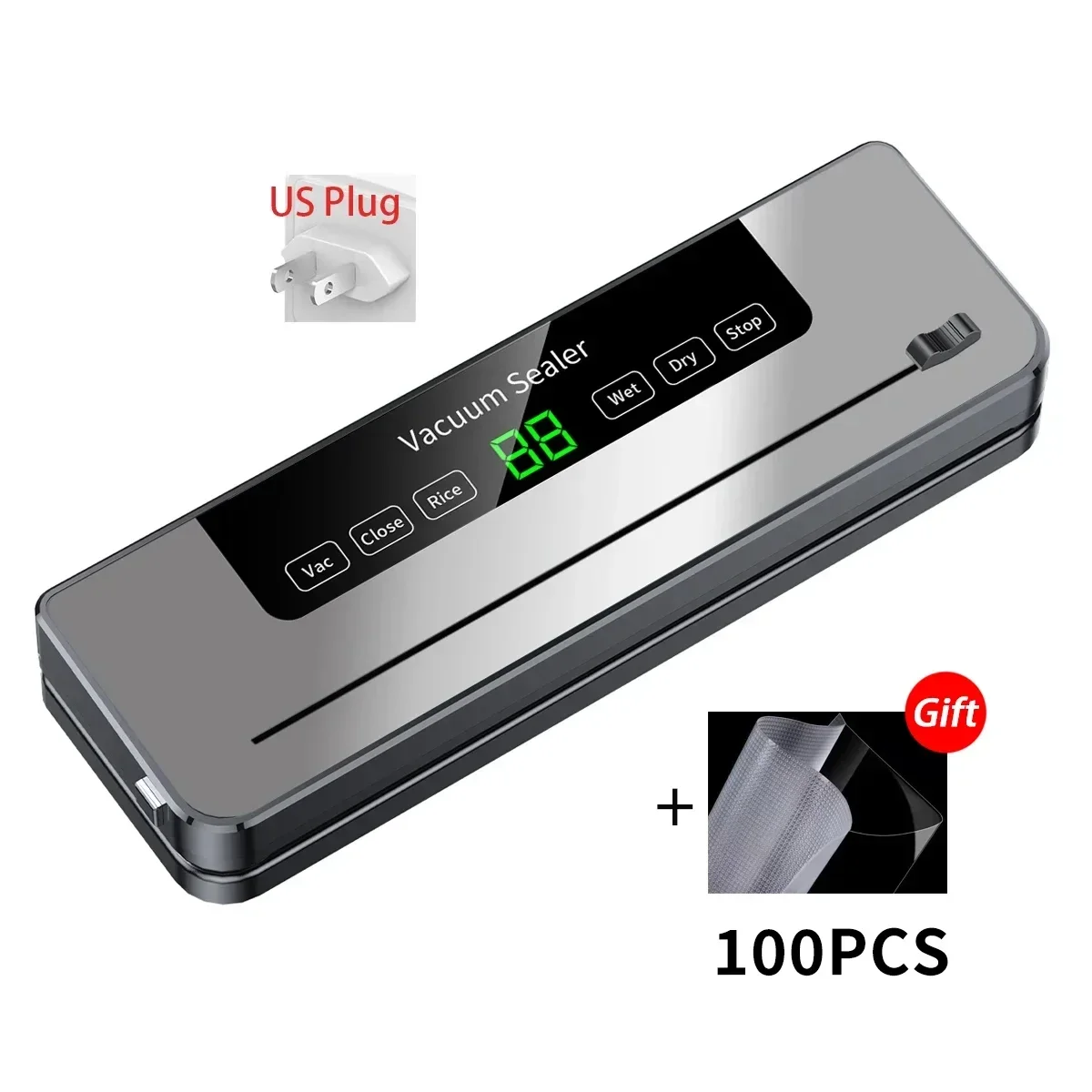 US 100Pcs