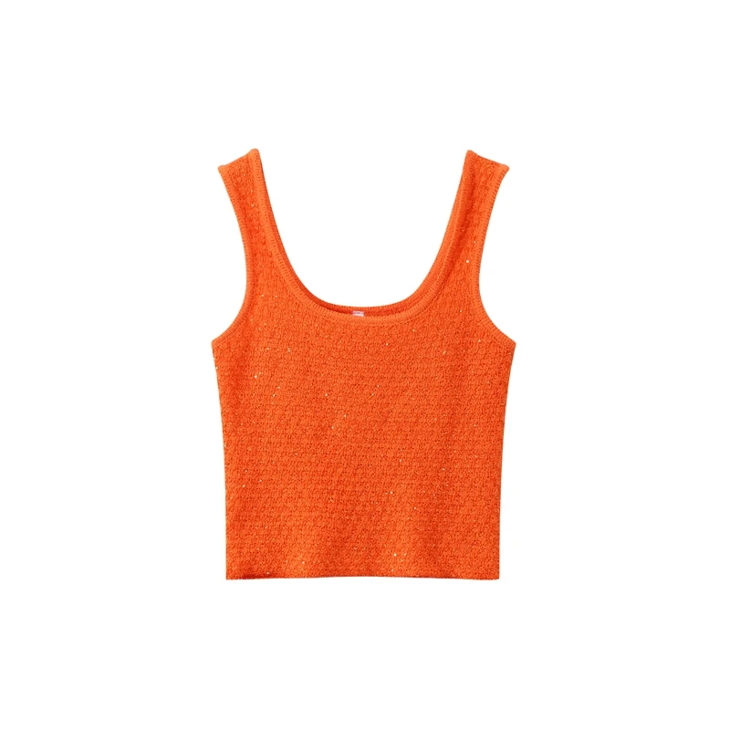 Orange red suspender