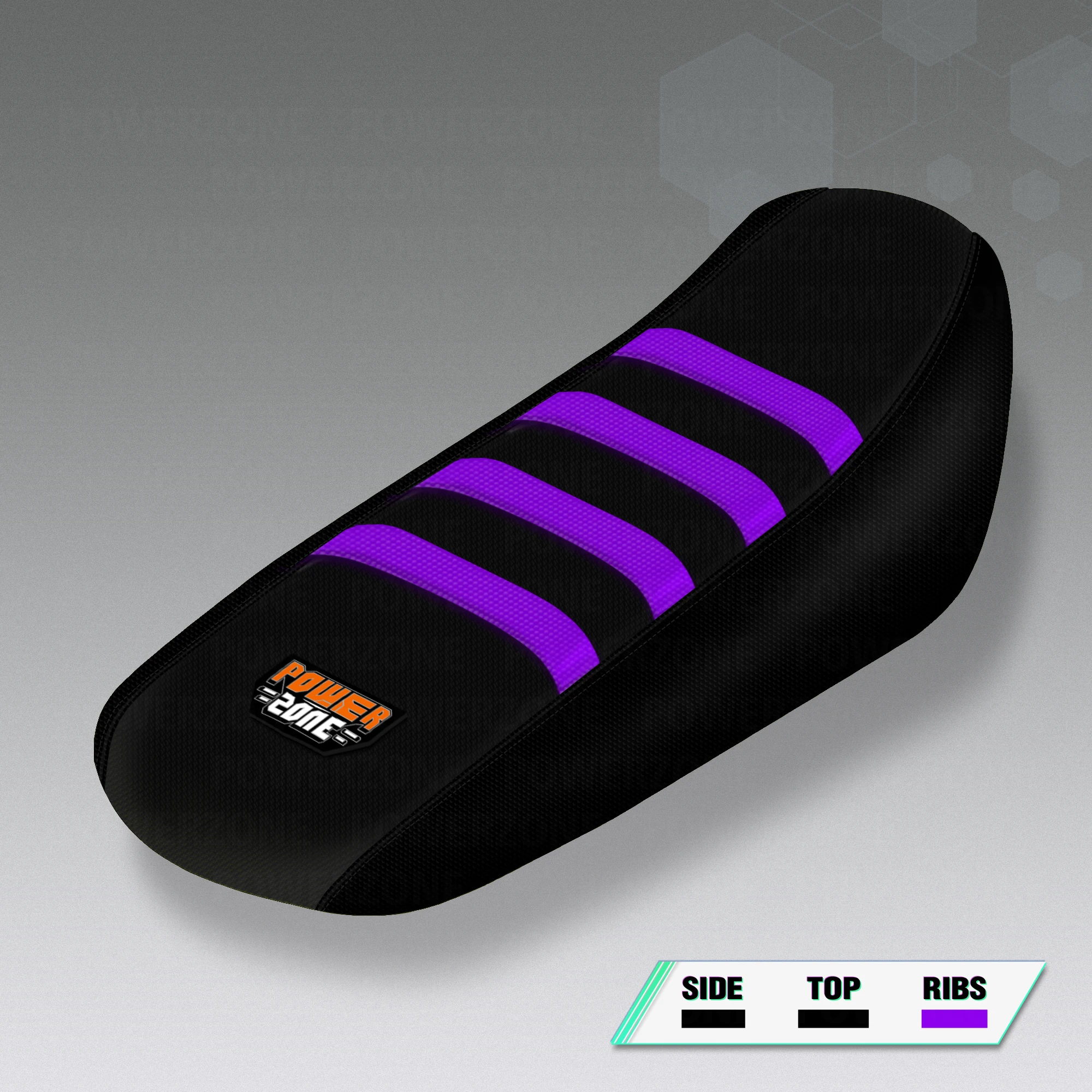 Black Purple Seat