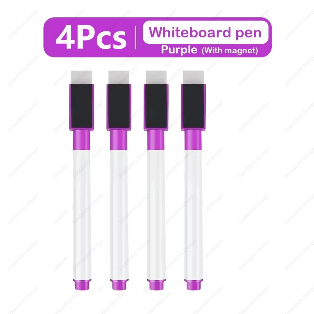 Purple 4Pcs