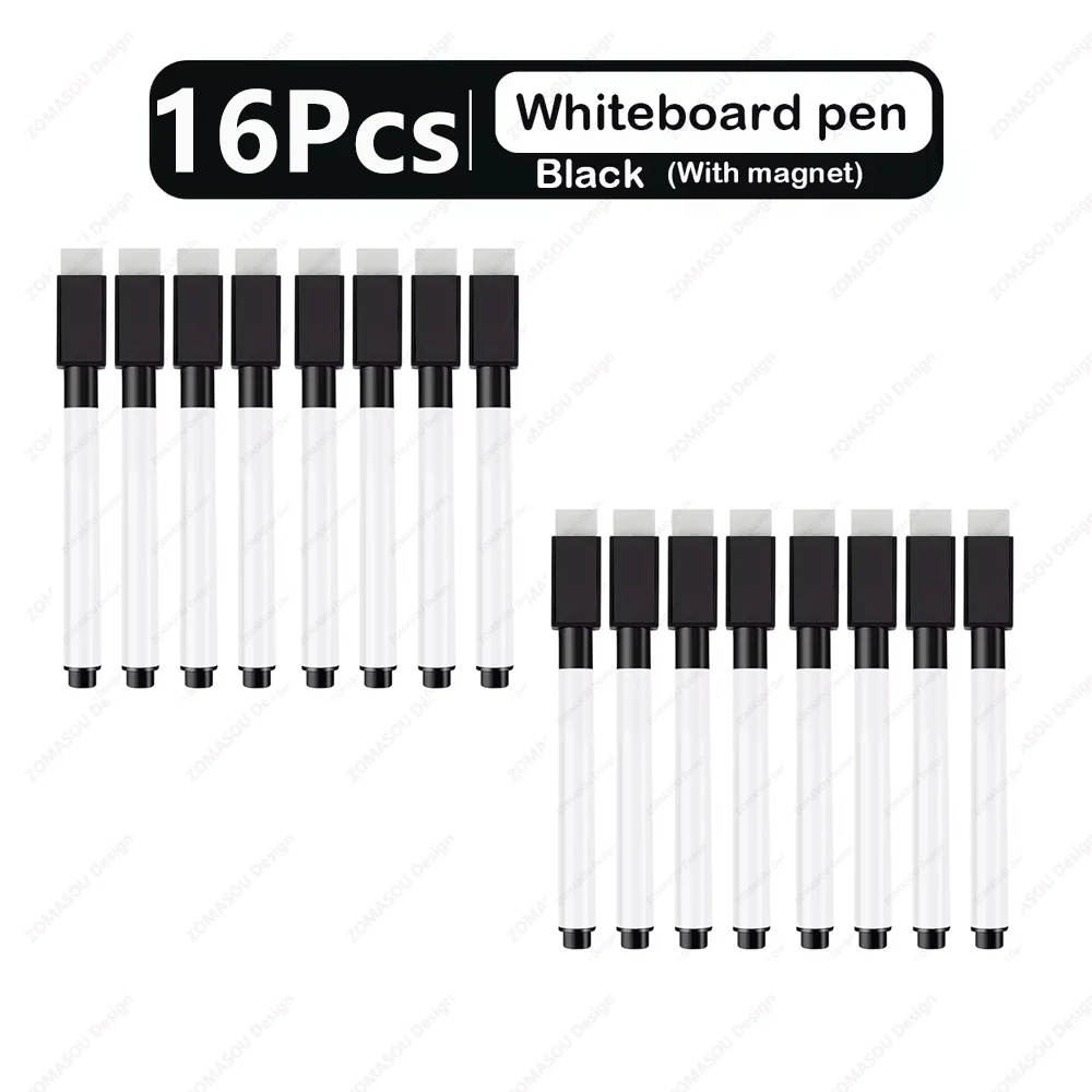 Black 16Pcs