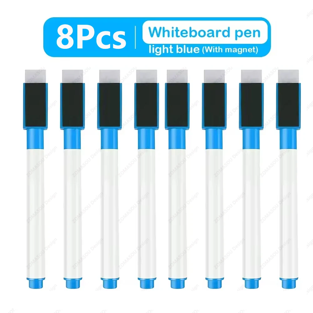 Light Blue 8Pcs