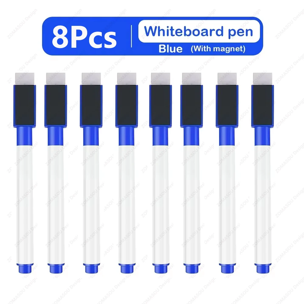 Blue 8Pcs
