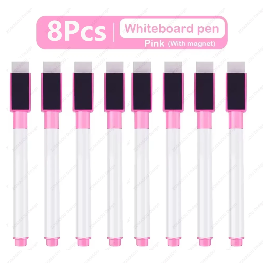 Pink 8Pcs