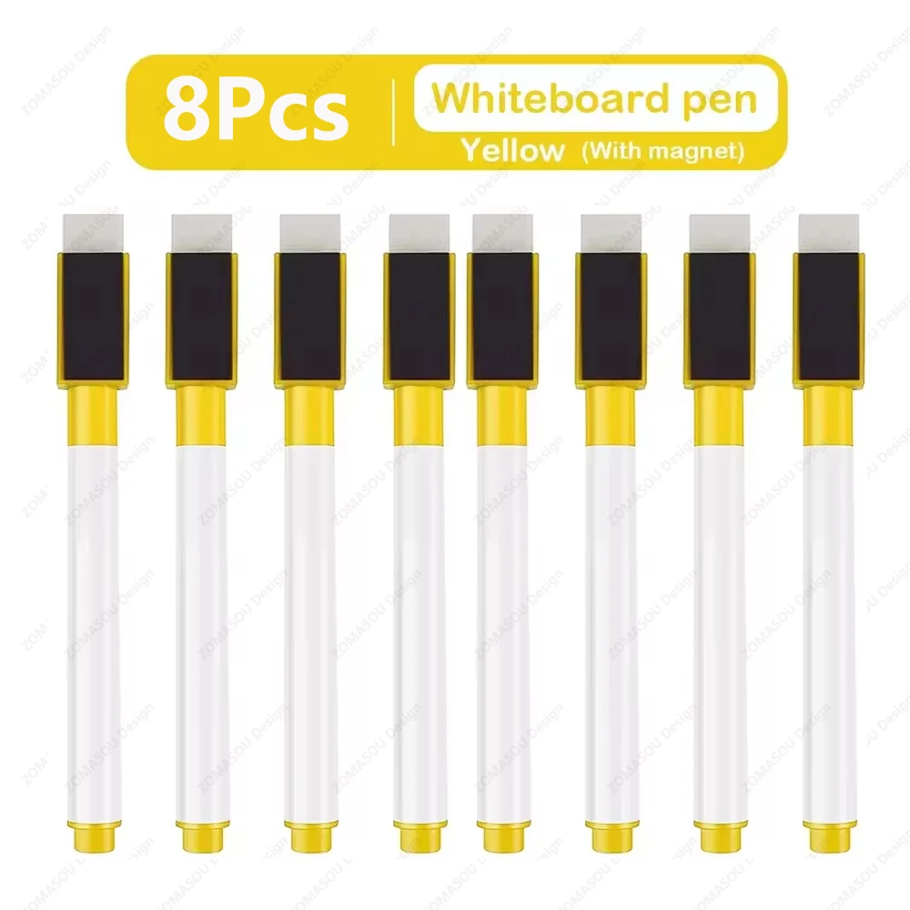 Yellow 8Pcs