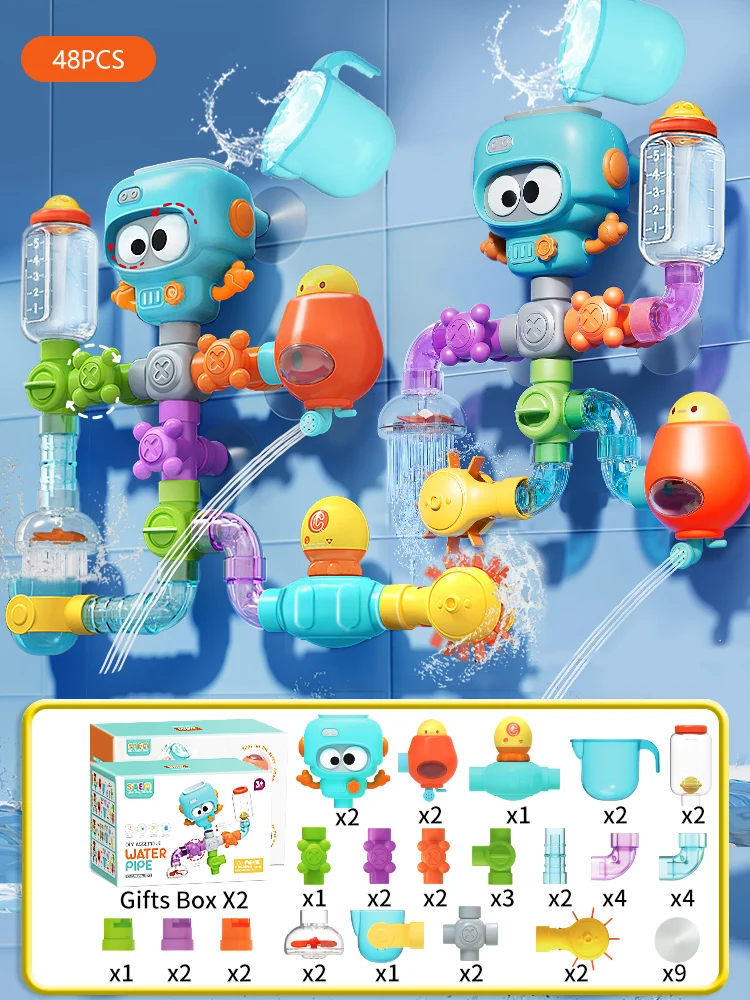 48PCS Bath toy