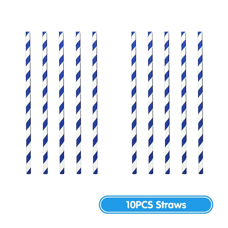 10pcs straws