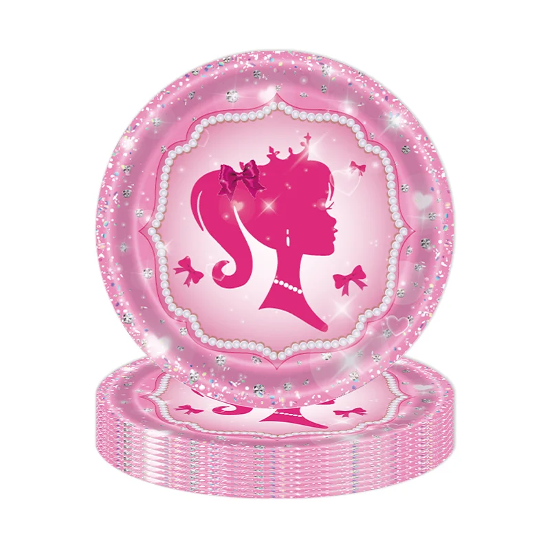 10pcs 7inch plates